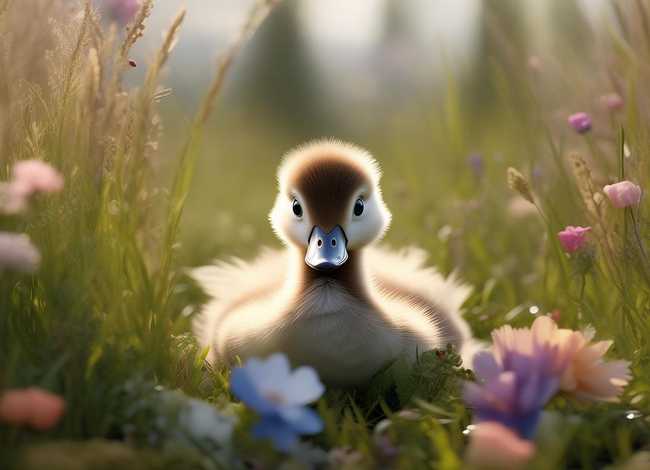 儿童故事丑小鸭全文 - 少儿故事丑小鸭