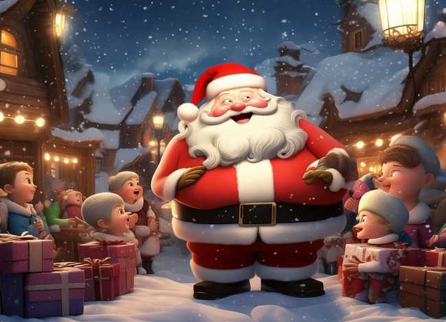 圣诞老人故事儿童完整版（圣诞老人的故事原版）