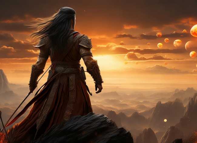 后羿射日儿童故事短篇150字左右 - 后羿射日的故事150字左右