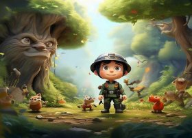 聪明的士兵儿童故事 聪明的士兵的主要内容