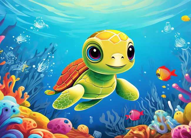 小海龟的绘本；小海龟的绘本故事视频
