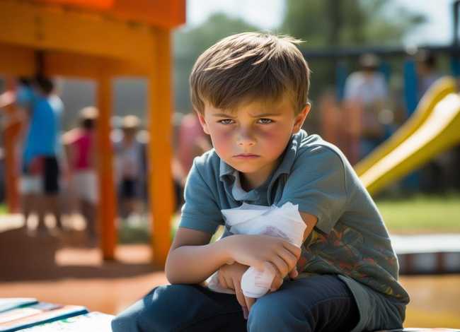 男童游乐场童致受伤事件，南宁7岁男孩在游乐场被推倒致骨折,谁该担责？