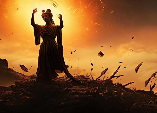 女娲补天 讲故事、女娲补天讲故事