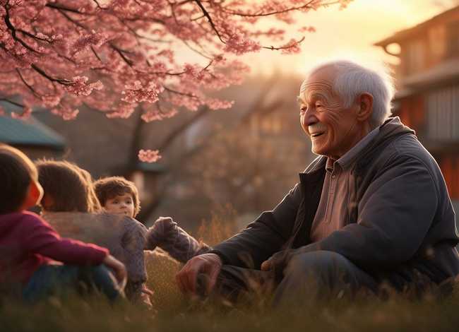 尊老的故事200到100左右（关于尊老的故事100字）