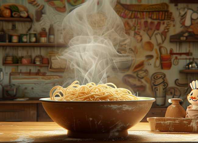 一个关于面条的小故事（一个关于面条的小故事简短）