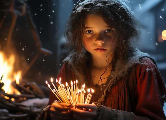 儿童睡前催眠故事卖火柴的小女孩；幼儿睡前故事卖火柴的小女孩