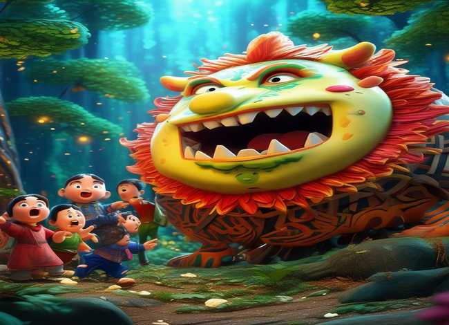 幼儿故事年兽的故事，幼儿关于年兽的故事