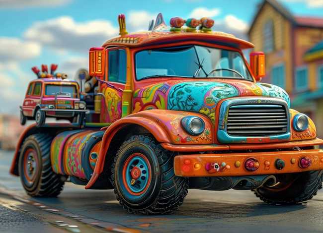 拖车绘本故事、拖车绘本故事图片 拖车绘本故事、拖车绘本故事图片