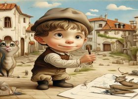 达芬奇的故事儿童版、达芬奇儿时故事