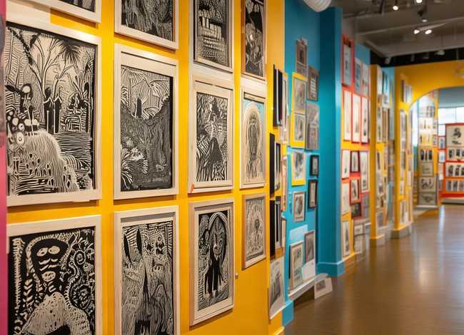 儿童版画展，儿童版画展览