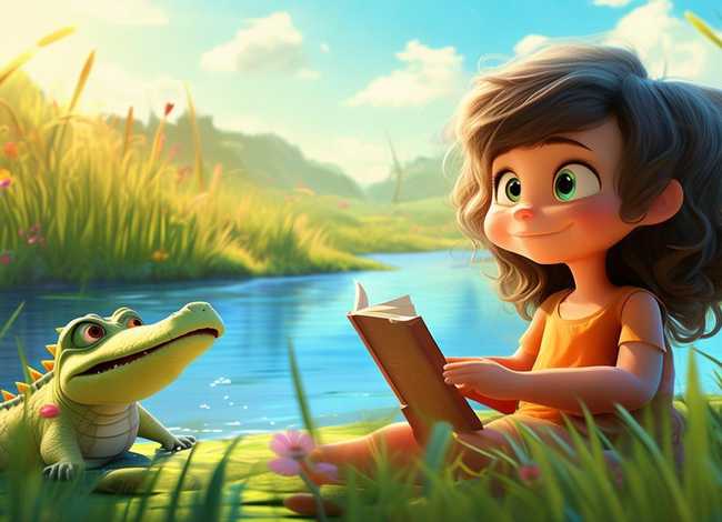 鳄鱼儿童故事英语版 鳄鱼英语绘本故事 鳄鱼儿童故事英语版 鳄鱼英语绘本故事