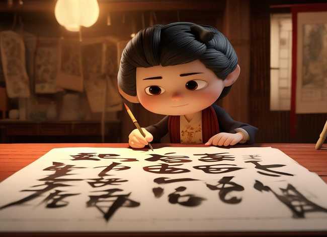 书法家小故事动画片，书法家小故事动画片视频