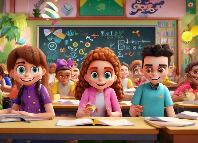 《欢乐课程》、《欢乐课程》动漫