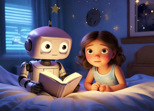 四岁儿童故事睡前机器人故事 机器人睡前故事文字