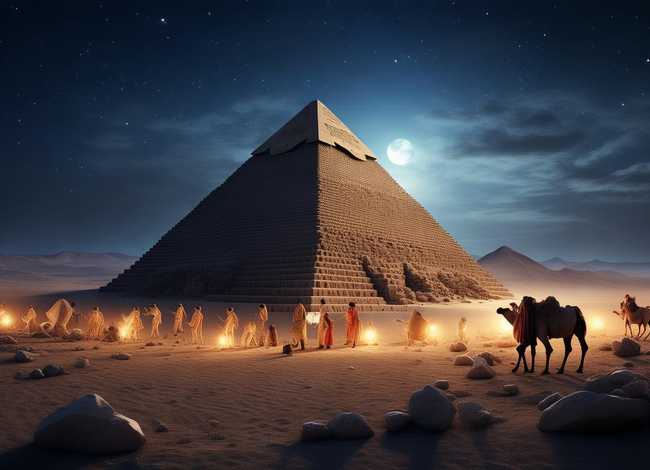 关于金字塔的故事视频；关于金字塔的传说故事视频