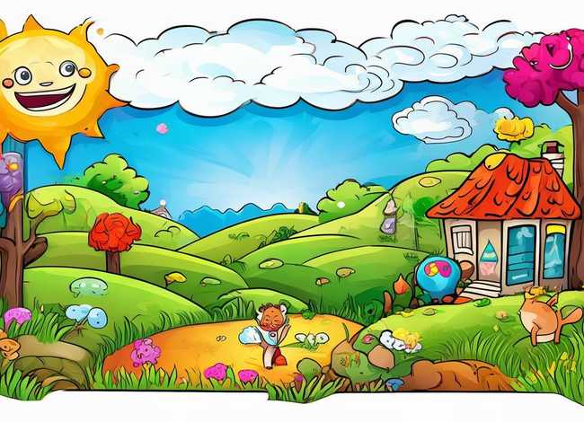 儿童故事图片打印版；儿童故事图片可打印