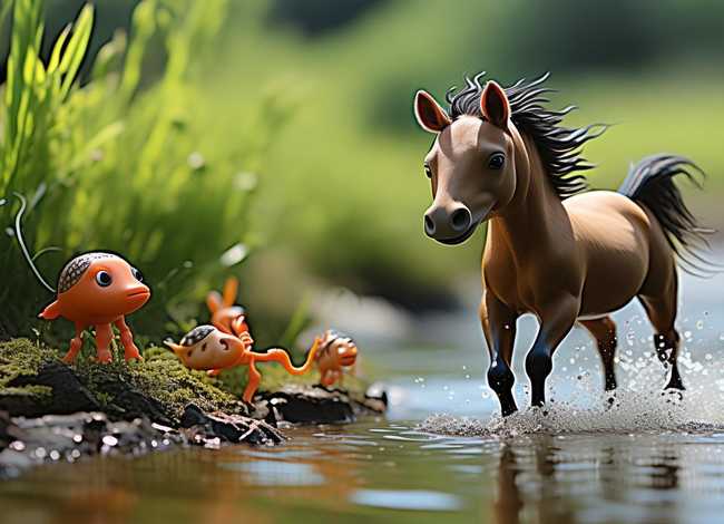 小蝌蚪找妈妈故事视频、小蝌蚪找妈妈故事视频完整版小马过河