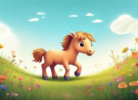 马的故事0-3岁儿童 - 马的幼儿故事