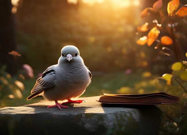 鸽子的故事睡前故事 小鸽子的睡前故事