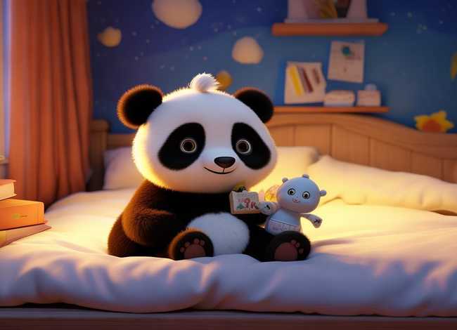 儿童故事小熊猫的故事视频 - 小熊猫的故事睡前故事视频