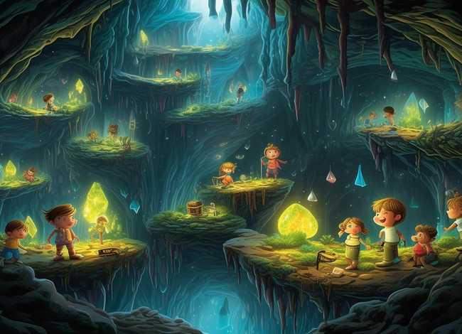 地下100层儿童故事，地下100层的故事