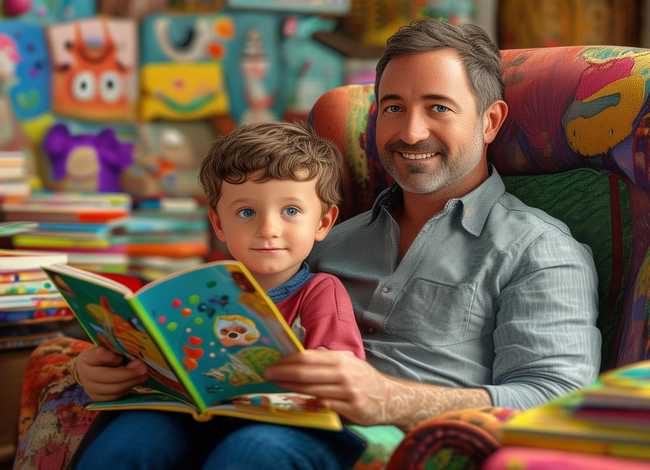 我爸爸绘本故事带图片 - 我爸爸绘本故事带图片怎么画