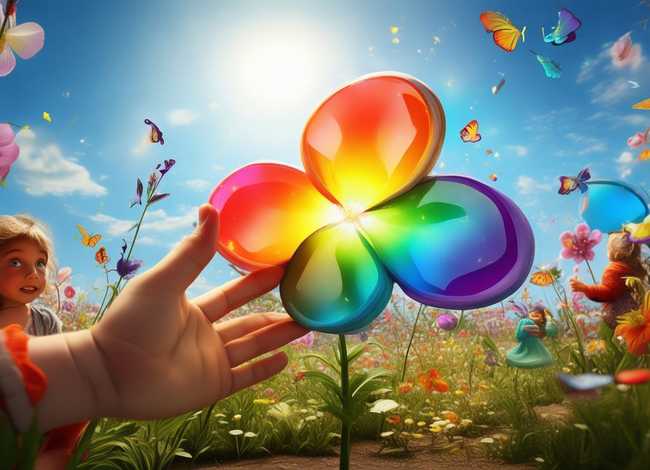 儿童故事七色花ppt；七色花故事幼儿园教案