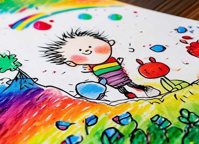 幼儿手绘故事简单的；幼儿手绘故事简单的画