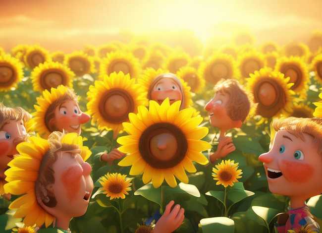 向日葵的故事儿童版 - 向日葵的幼儿故事 向日葵的故事儿童版 - 向日葵的幼儿故事