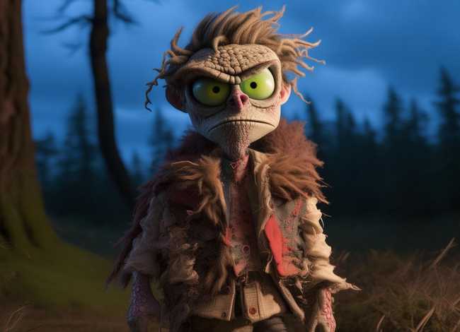 动画片男朋友；动画片男朋友变成怪物