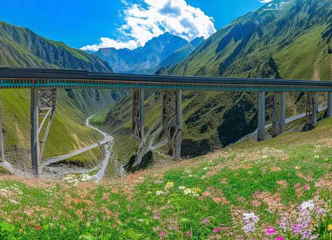 伊犁的果子沟；伊犁的果子沟大桥介绍