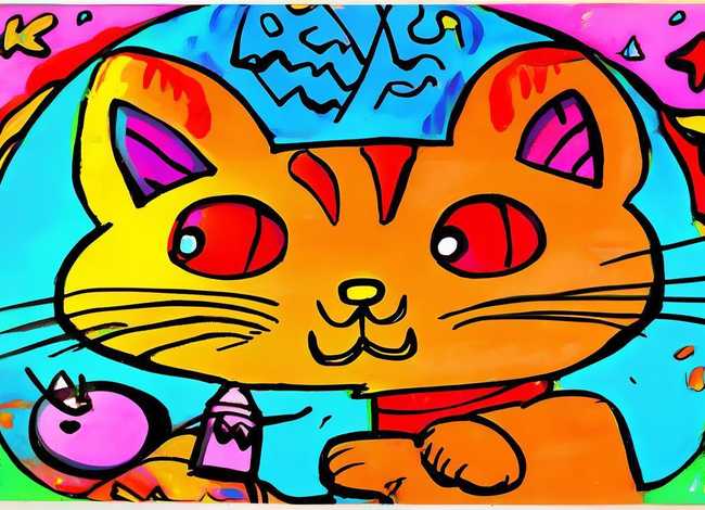 猫和老鼠儿童手抄报图片简单又漂亮简单笔画；猫和老鼠的手抄报图片大全