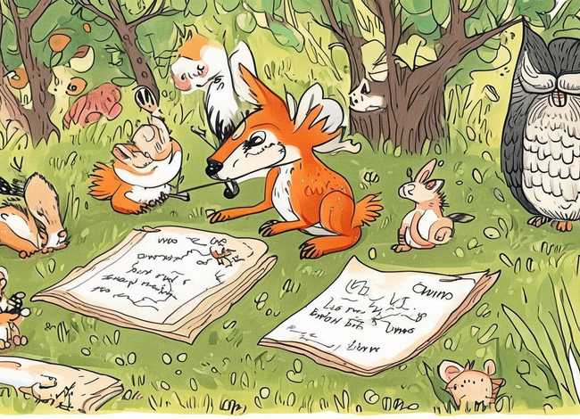 动物简笔画小故事、动物简笔画小故事大全