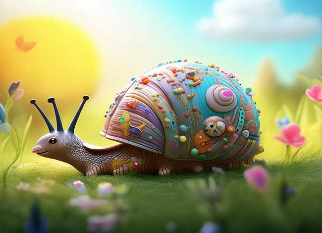 儿童故事蜗牛搬家 - 幼儿故事蜗牛搬家