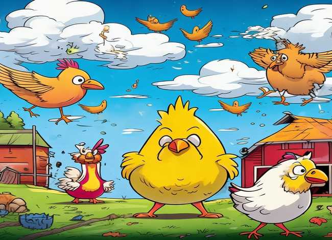 英语绘本故事chickenlittle(英语绘本故事手抄报) 英语绘本故事chickenlittle(英语绘本故事手抄报)