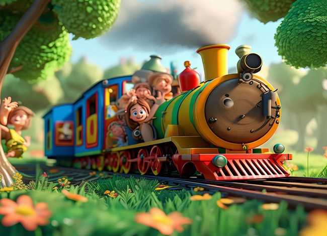 儿童故事小火车精灵；关于小火车的幼儿故事