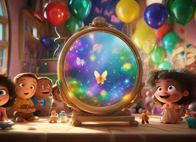 续写儿童故事镜子的故事（幼儿故事镜子的故事续写）