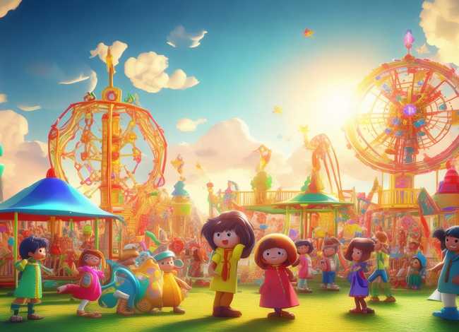 儿童游乐园故事视频；游乐园的故事视频
