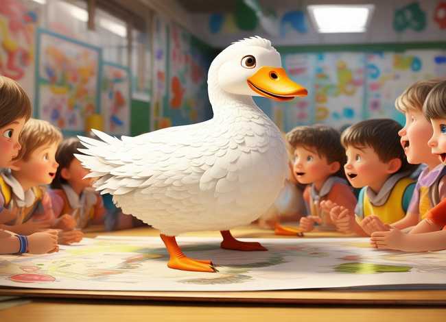 大班小朋友的故事大白鹅、大班小朋友的故事大白鹅教案