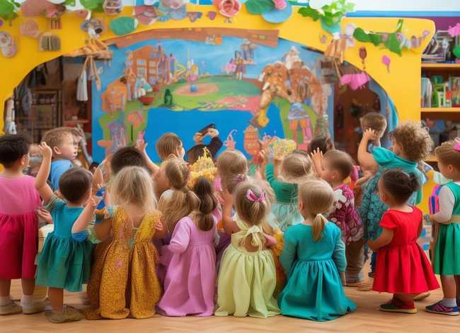 幼儿园故事剧场 - 幼儿园故事剧场手工制作图片