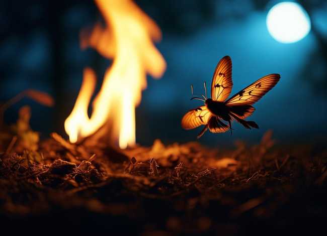 飞蛾扑火成语故事；飞蛾扑火成语故事 带拼音