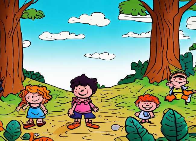 儿童连环画图片4幅简单 - 儿童连环画图片6张 简单