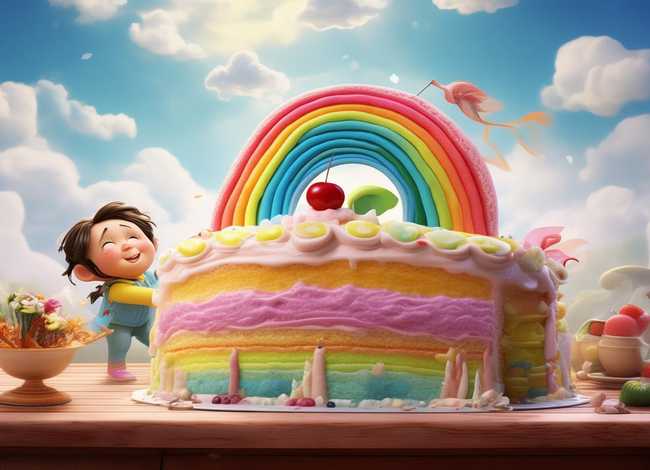 彩虹蛋糕故事的启示是什么（彩虹蛋糕故事的启示是什么意思）