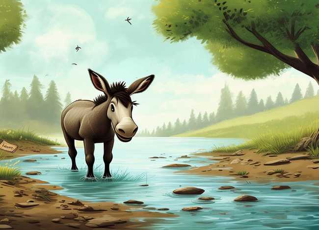 驴子过河的结局是什么、驴子过河的结局是什么意思