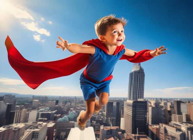 关于超人儿童的故事简短 关于超人的小故事