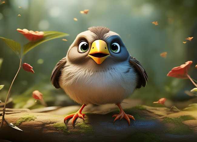 儿童故事麻雀喳喳奇遇记，麻雀喳喳求生事故