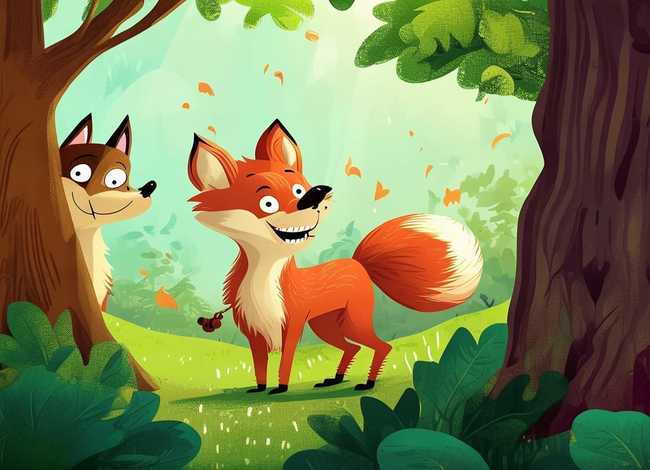 儿童故事狐狸和狼 少儿故事狼和狐狸