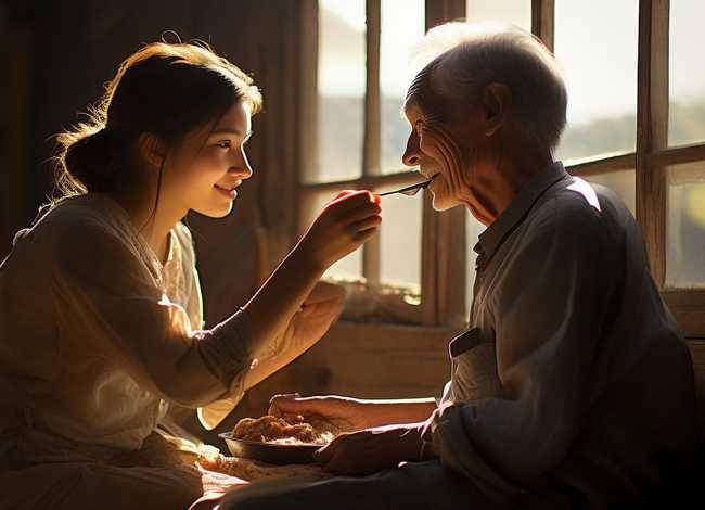 孝顺小故事100字；孝顺的小故事100字