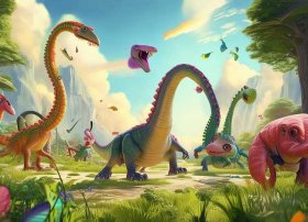 恐龙的故事儿童动画片 - 恐龙故事恐龙动画片