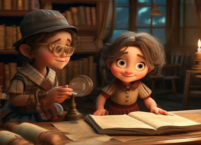 小孩侦探故事；小孩侦探故事在线听